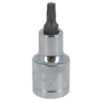 T27 Außen-Torx-Bit Stern-Steckschlüssel 1/2 Zoll Antrieb Standard Innen Chrom-Vanadium-Stahl
