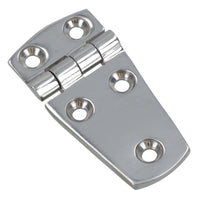 Polished Door Hinge Stainless Steel 76mm x 38mm 316 Long Marine Cabin Hatch