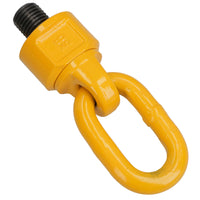 M24 x 40mm Swivel Rotating Lifting Point Eye Bolt With Ring 3.15 Ton Capacity