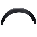 2 x 14 Inch Plastic Trailer Mudguard Wheel Arch Wing Fender + 6 x Fixing Brackets