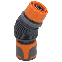 Adjustable Angle Hose Connector Quick Release For 1/2in Garden Hose Watering