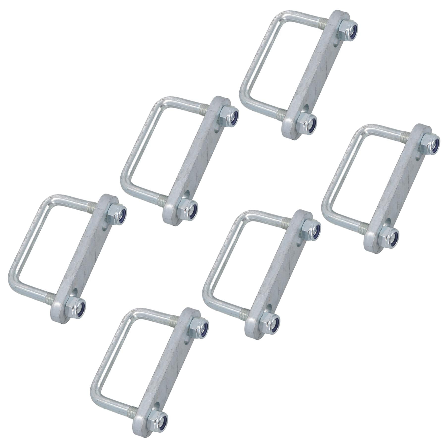 M12 U-Bolt 82mm x 70mm With Plates High Tensile for Boat Trailers