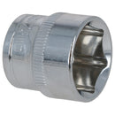 23mm 3/8" Drive Shallow Metric Socket Single Hex / 6 sided Bergen