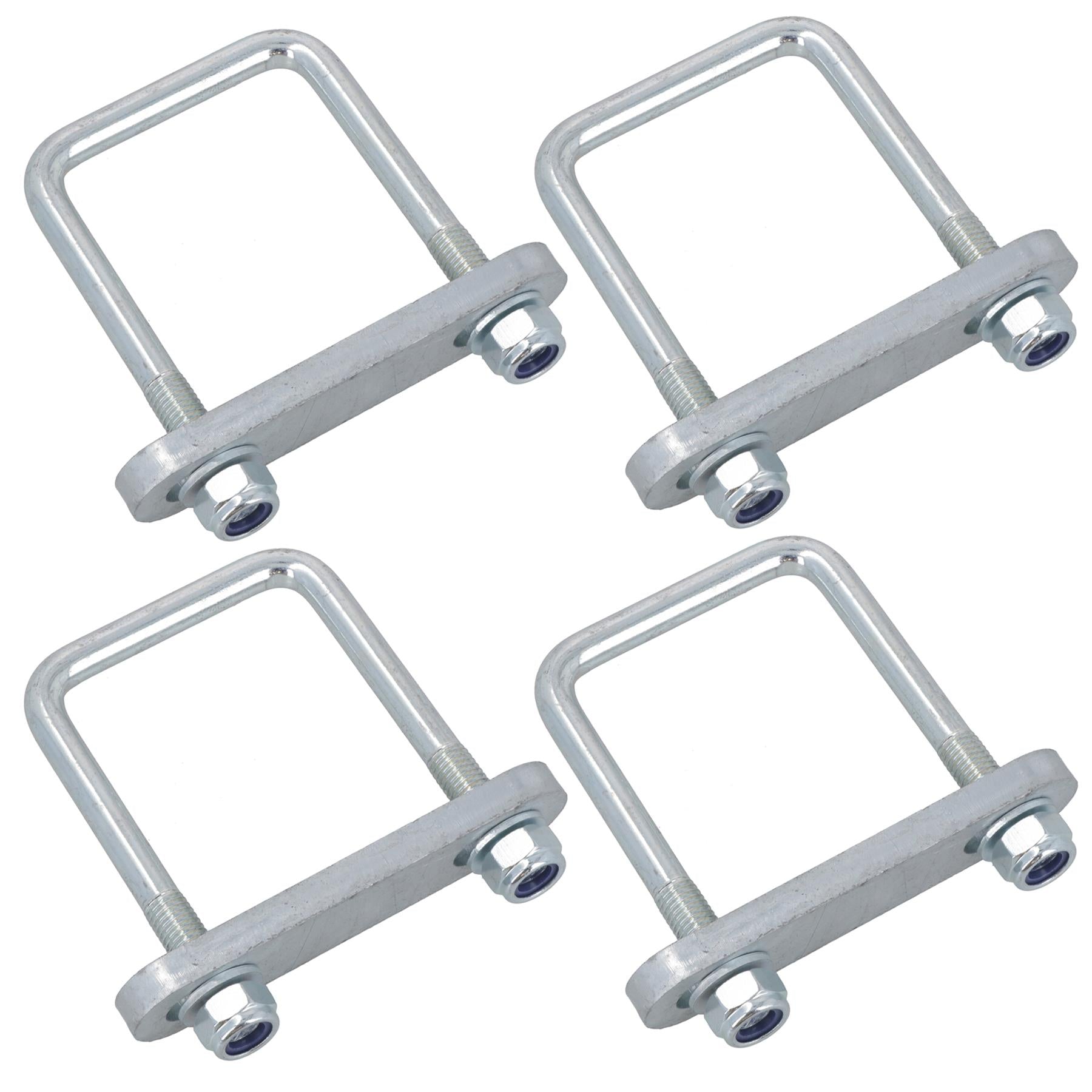 M12 U-Bolt 72mm x 110mm With Plate High Tensile for Boat Trailers