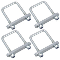 M12 U-Bolt 72mm x 110mm With Plate High Tensile for Boat Trailers