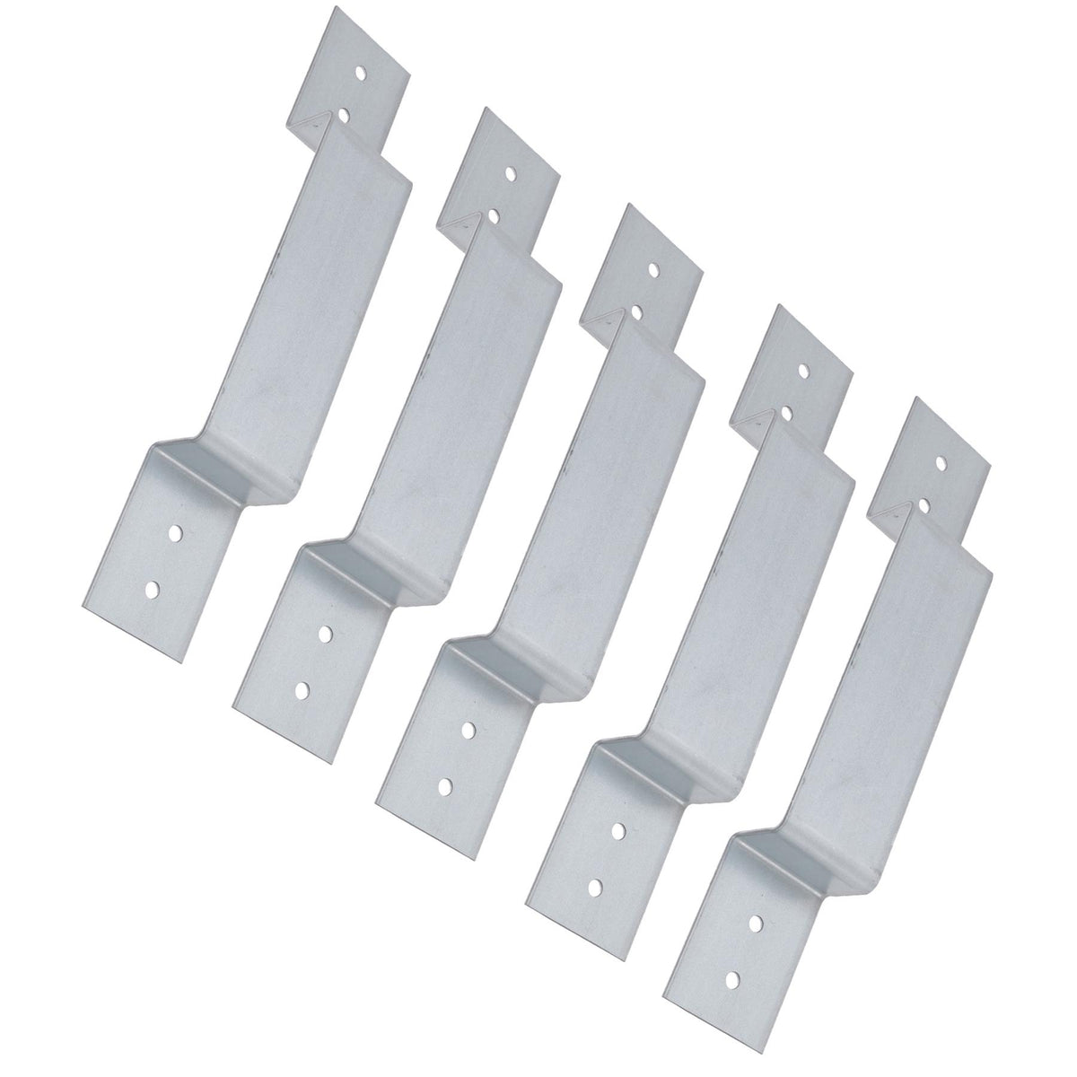 Fence Panel Security Bracket 100mm Anti Rattle Concrete Or Wood Post Clips