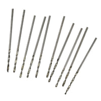 1mm HSS Metric Drill Bits 10 Pack For Metal Steel Wood By Bergen