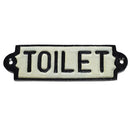 Toilet Loo Cast Iron Sign Plaque Door Wall Fence Post Cafe Shop Pub Hotel Bar