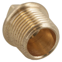 2 PACK Universal Brass Boat Drain Plug Speedboat Rib Garboard Bung Transom