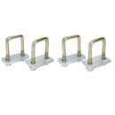 4 Pack M10 40mm x 70mm U-Bolt N-Bolt with Plates & Nuts HIGH TENSILE