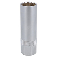 16mm Thin Wall Walled Magnetic Spark Plug Socket Remover 3/8in Drive 12PT