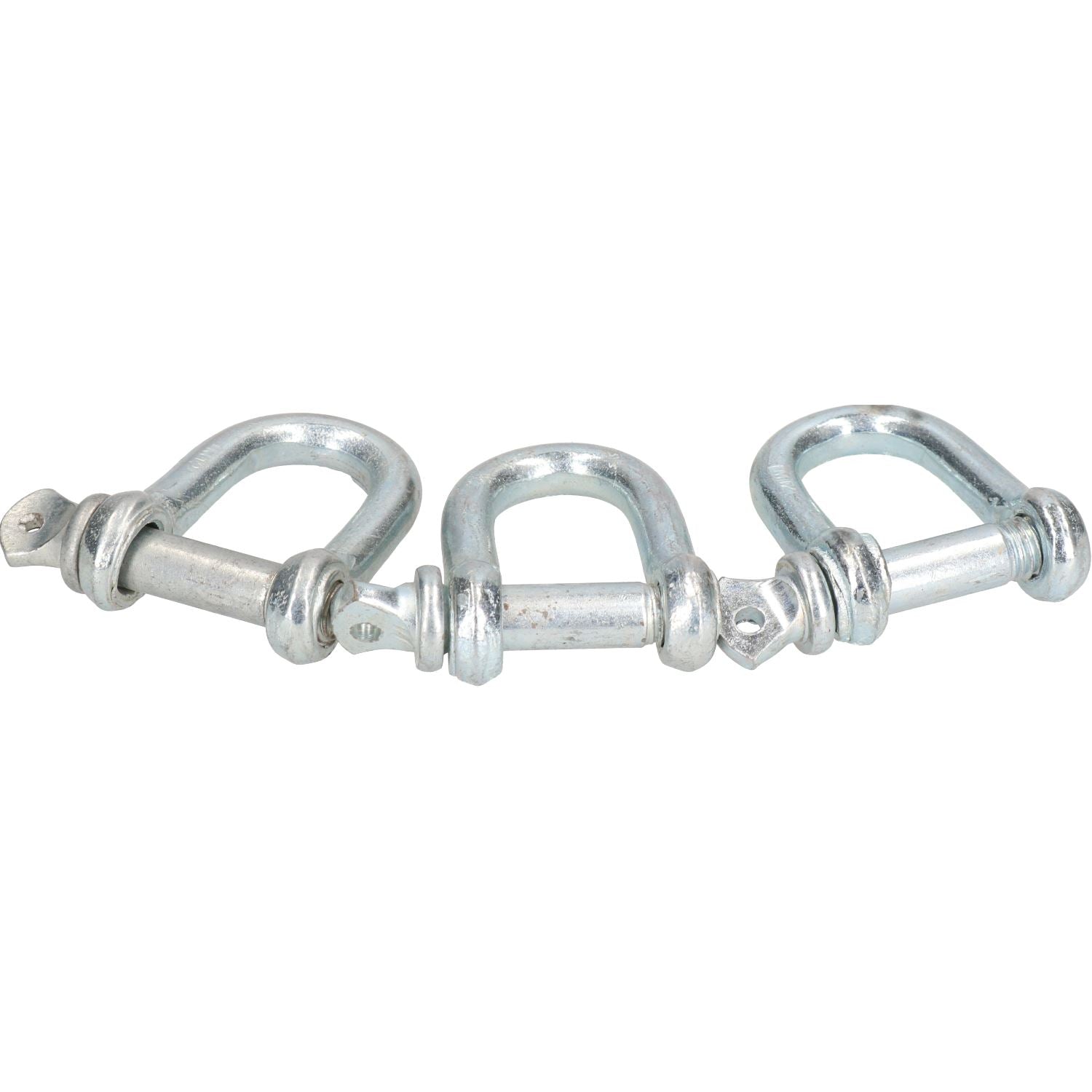 12mm D Shackles Dee Link Towing Rigging Pin Loop Galvanised Steel