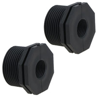 Polypropylene PP 1-1/4in – 1/2in Female – Male Pipe Threaded Reducing Bush