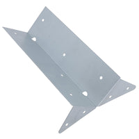 Arris Rail Bracket Fence Post Support Galvanised 100mm, 225mm or 300mm