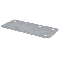 Small Internal Sleeper Straight Support Plate 85mm x 170mm Stainless Steel