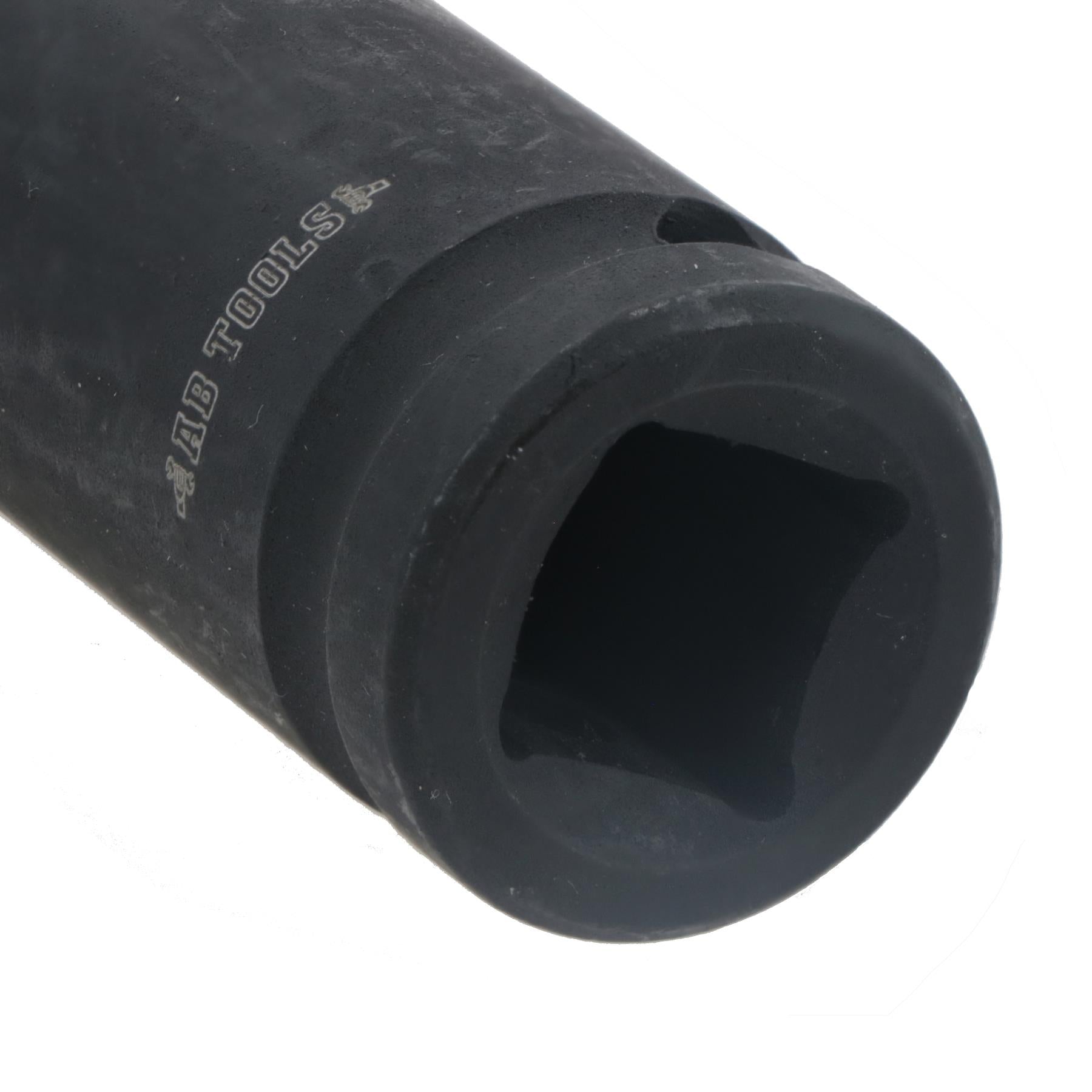 Douille à choc métrique double profonde 17 mm 1/2" à six pans creux simple AT213