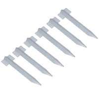 Garden Single Sleeper Straight Support Spike Stake Galvanised 440mm