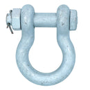 Galvanised Bow Shackle Safety Pin 1-1/4in (31mm) 12T to US Fed Spec