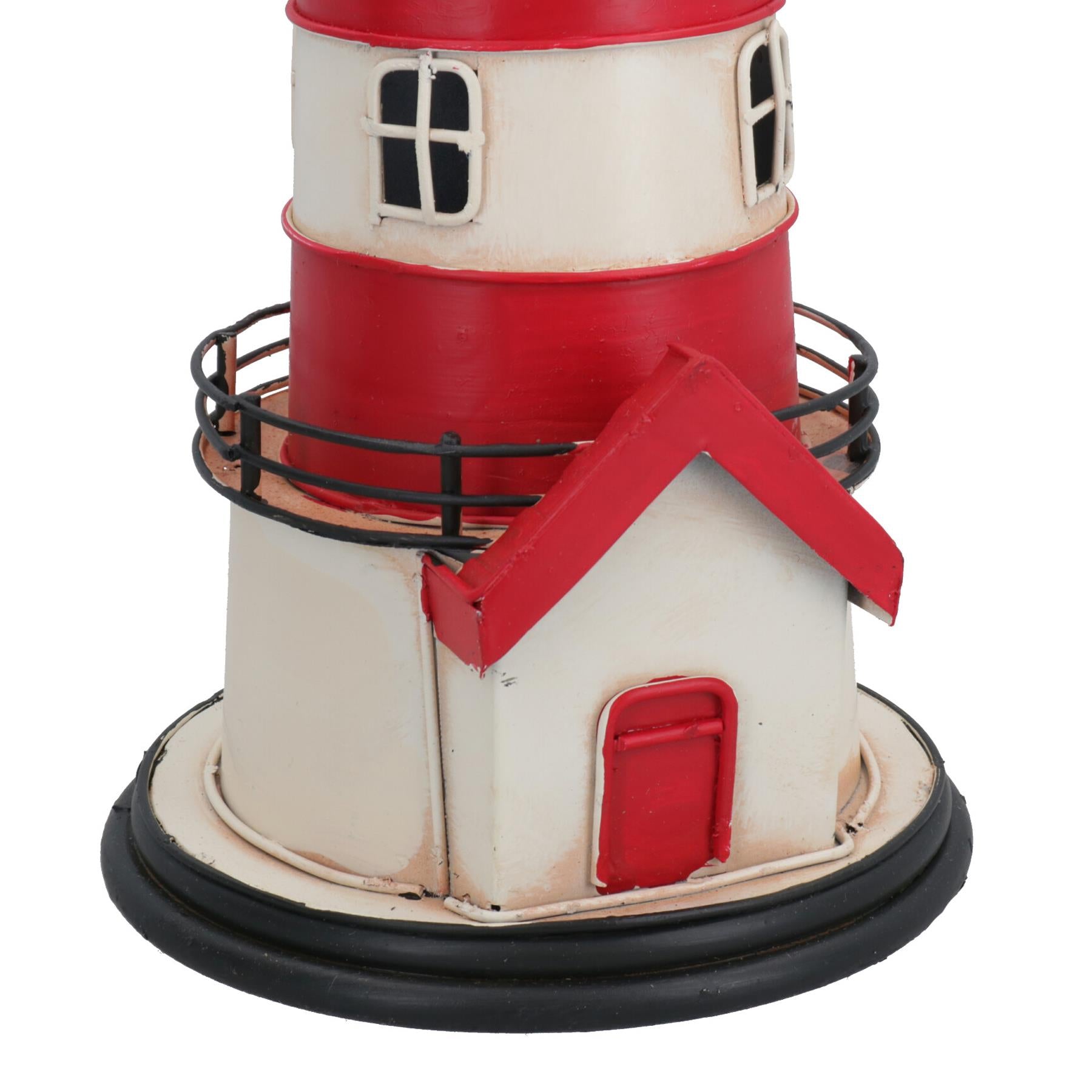 Quality Historical Metal Vintage Light House Metal Model Replica Ornament Gift