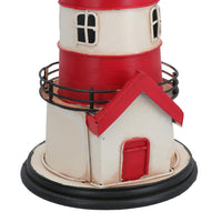 Quality Historical Metal Vintage Light House Metal Model Replica Ornament Gift