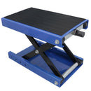 Motorbike Motorcycle Scissor Lift Bench Jack Stand Paddock Hoist 500kg Capacity