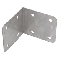 Garden Internal Sleeper Corner Support Bracket 90° 85mm Stainless Steel