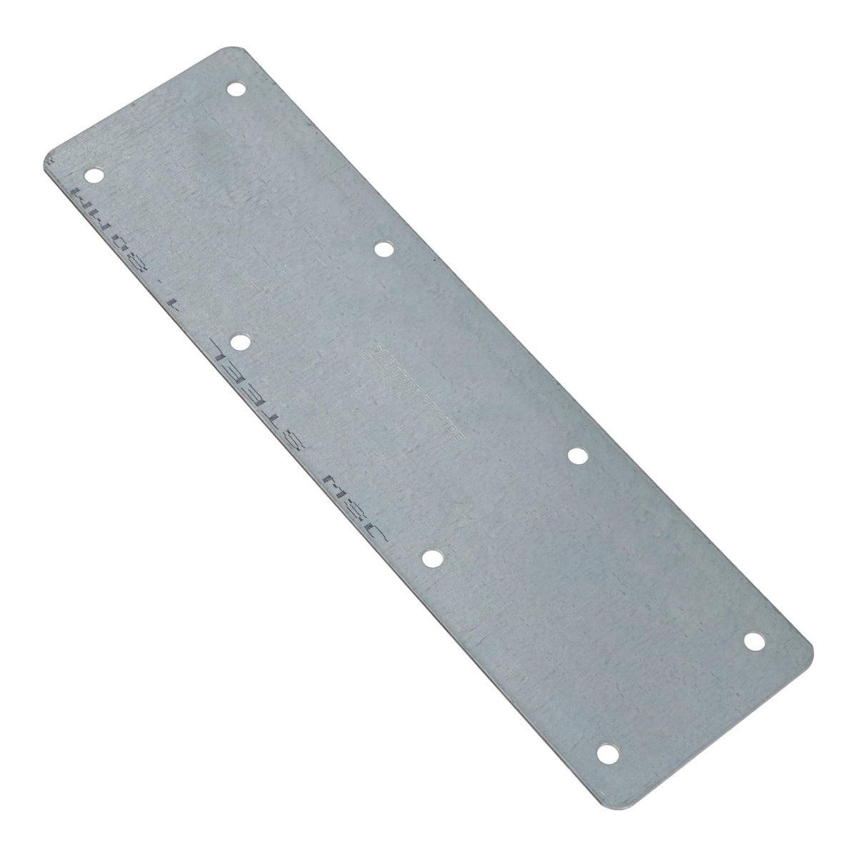 Large Internal Sleeper Straight Support Plate 100mm x 350mm Galvanised Steel