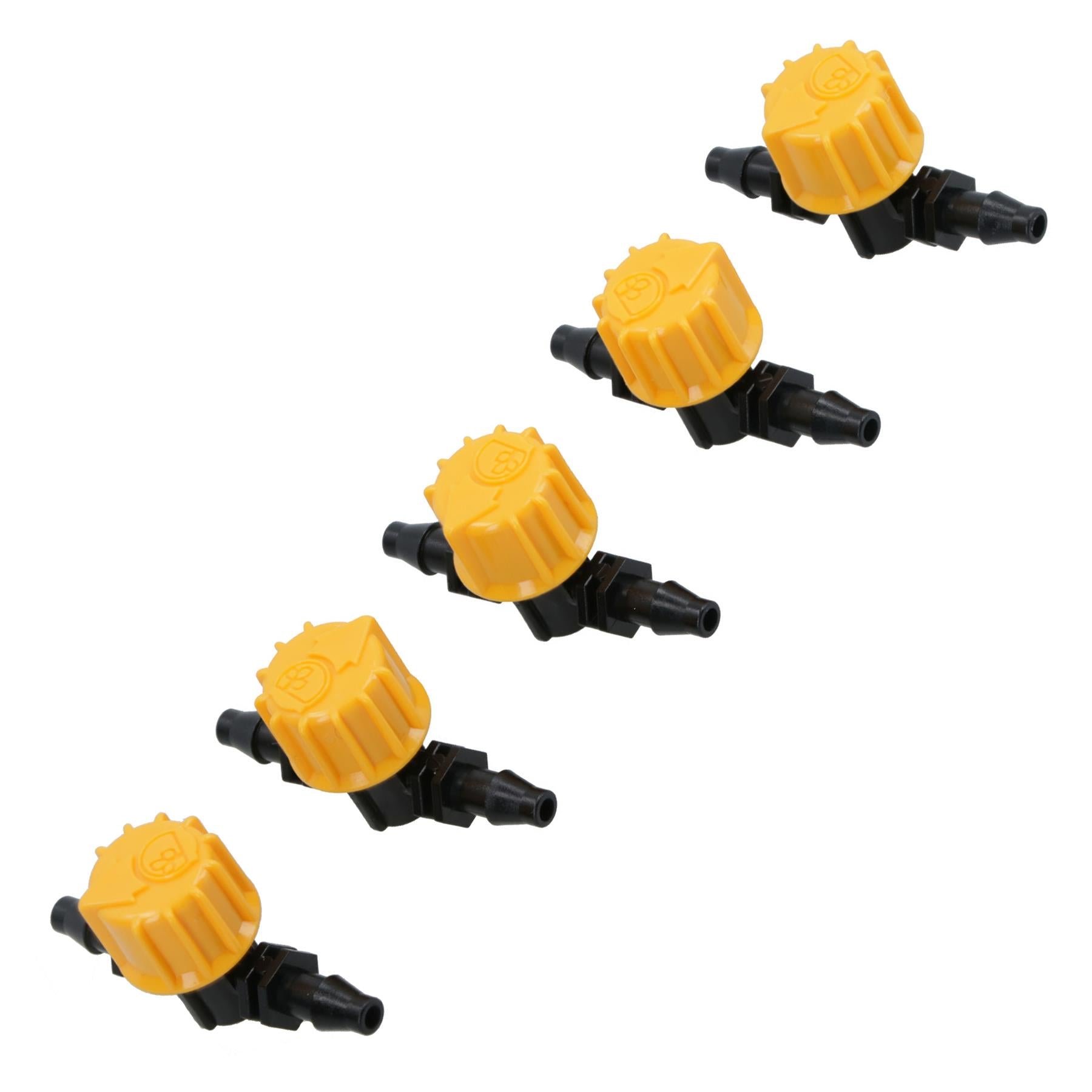 Hozelock In Line Flow Control Valve For 4mm Micro Irrigation Watering Pipe