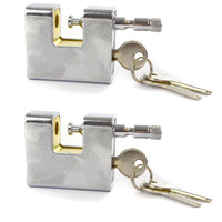 Shutter Padlocks Shipping Container Door Padlock Lock Security Solid Shed 3 Keys