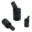 Universal Joint Wobble Swivel Socket Extension Adaptors UJ’s 1/4  3/8 1/2 Drive