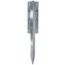 Garden Double Sleeper Straight Support Spike Stake Stainless Steel 670mm