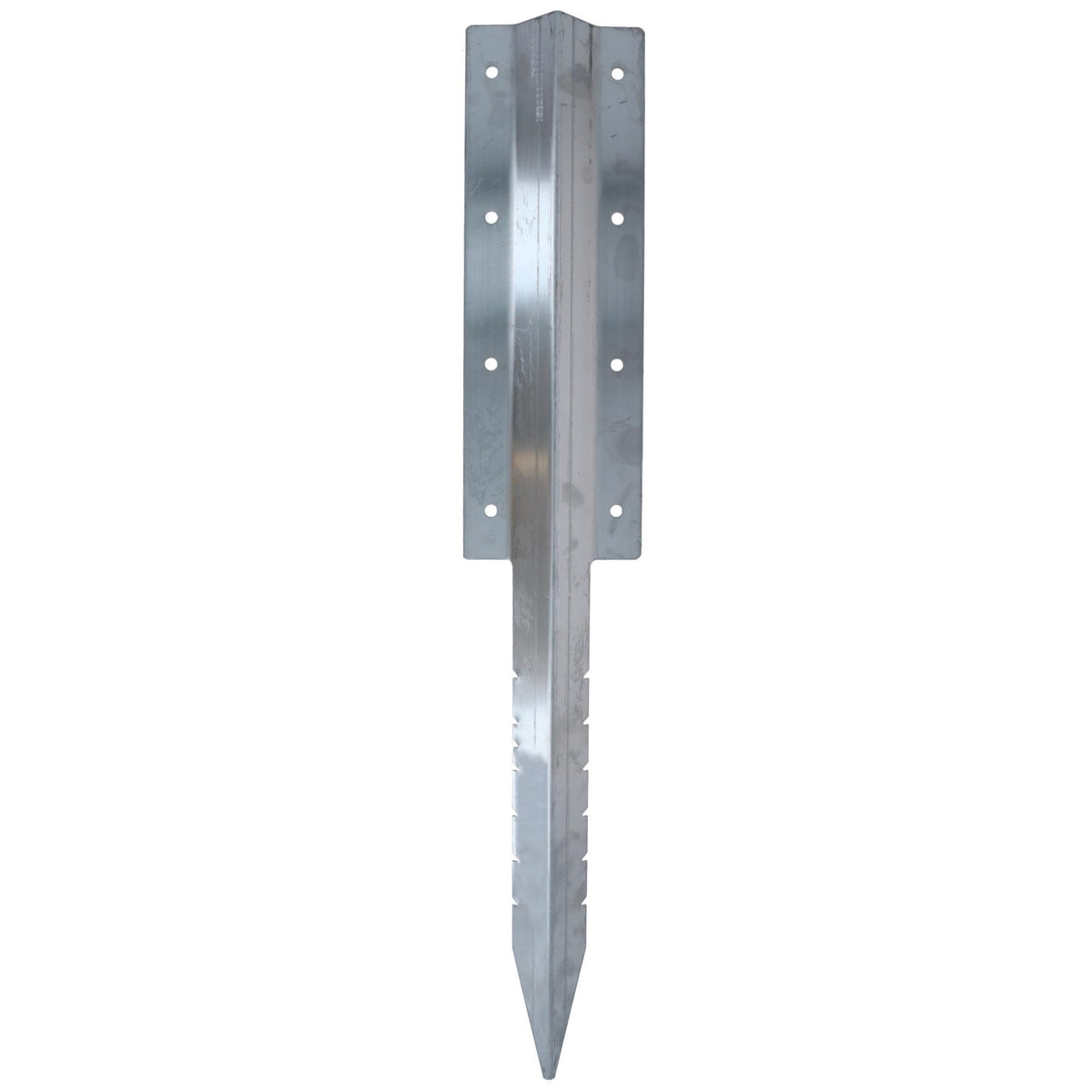 Garden Double Sleeper Straight Support Spike Stake Stainless Steel 670mm