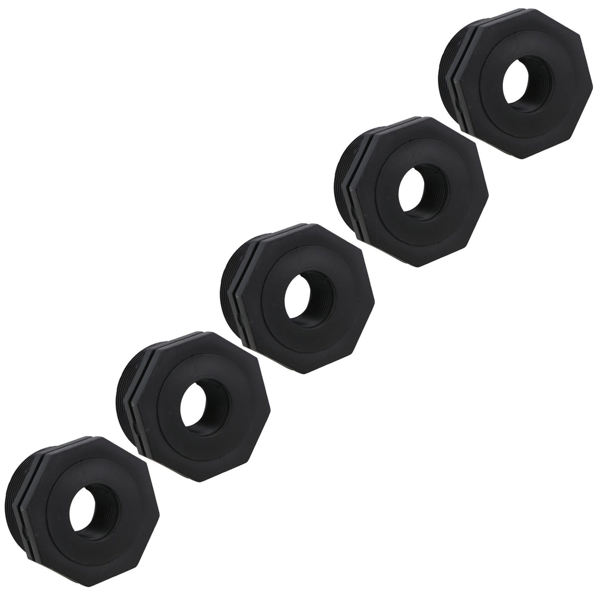 Polypropylene PP 2in – 3/4in Female – Male Pipe Threaded Reducing Bush