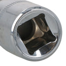 T80 x 100mm 1/2" Drive Torx Star Socket Male Long Reach T-Star AU637