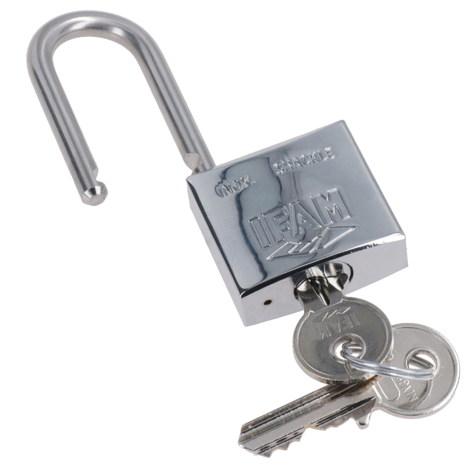 30mm Marine Padlock Stainless Steel Long Shackle Rust Proof Boat Yacht