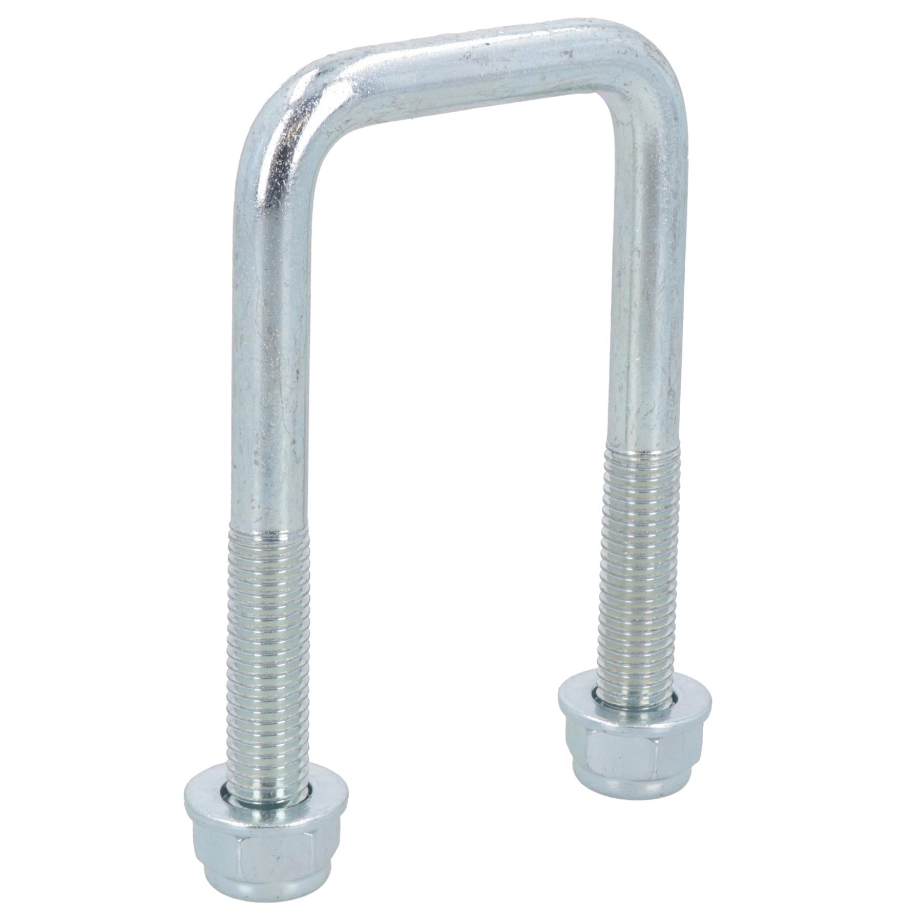 4 Single Parabolic Leaf Spring High Tensile U Bolt Nuts for Ifor Williams Trailers