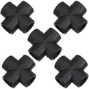 Polypropylene PP 3/4in BSP Female Threaded Cross Way Tee Piece 4 Way