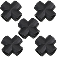 Polypropylene PP 3/4in BSP Female Threaded Cross Way Tee Piece 4 Way