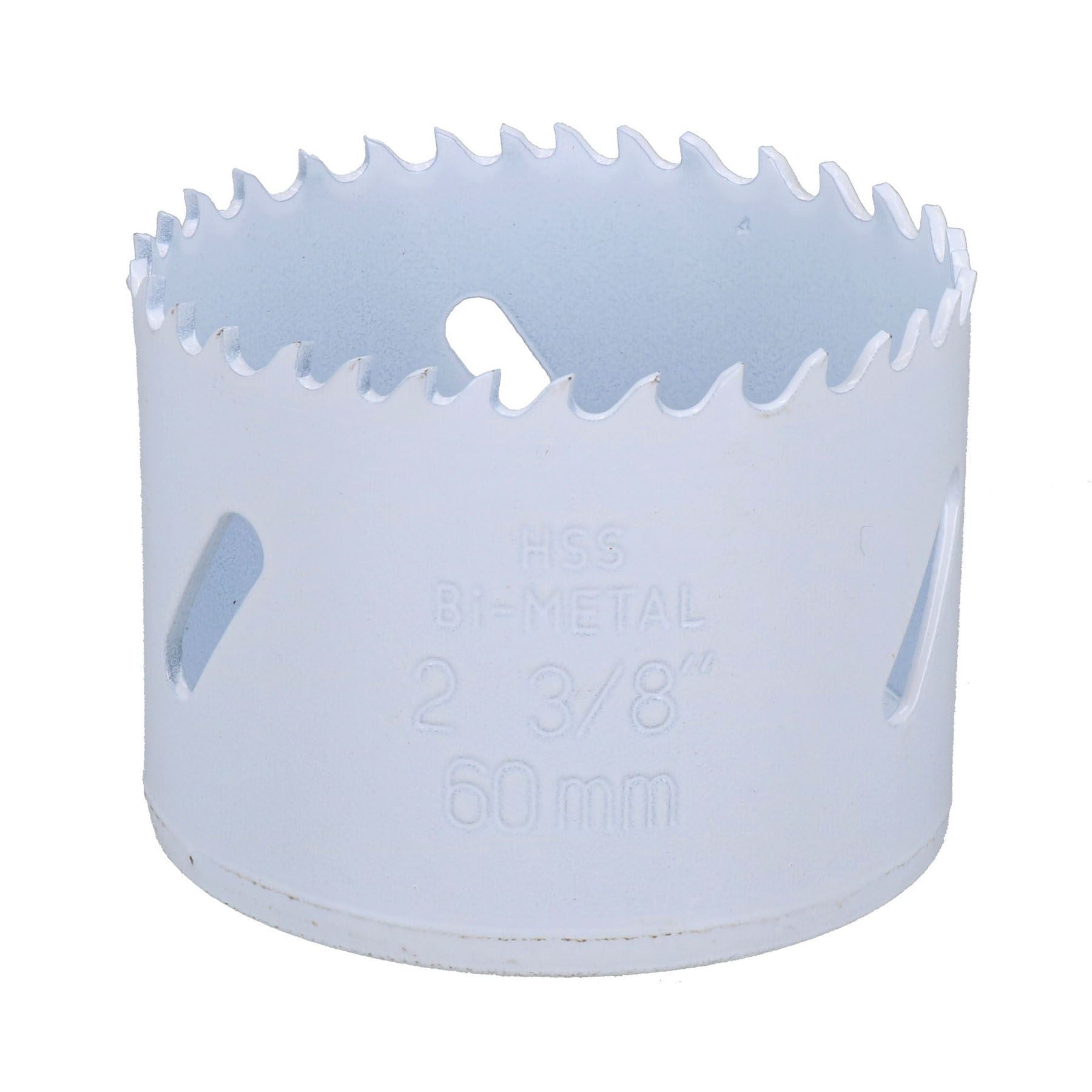 Scie cloche bimétallique HSS de 60 mm (2-3/8 po) pour couper l'acier, l'acier inoxydable, le bois, le PVC