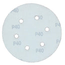 Hook/Loop Sanding Abrasive Discs Orbital DA Palm Sander 50PK 150mm P40 AT370