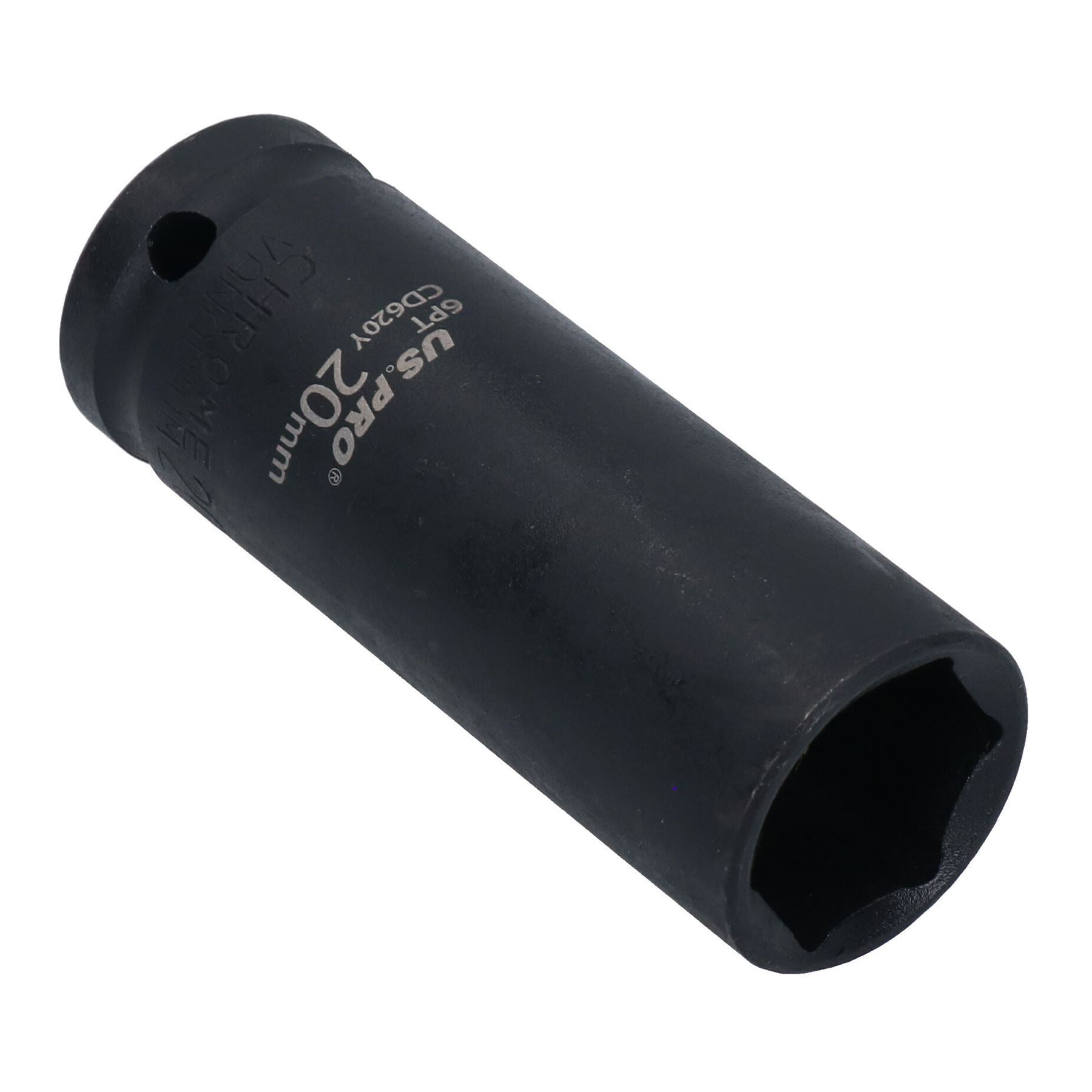 20mm 1/2" Drive Double deep Metric Impacted Impact Socket Single Hex 6 Sided