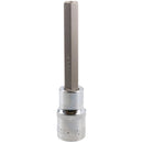 10mm Hex Allen Key Long Bit Internal Socket Metric 1/2" Drive 100mm Length Cr-V