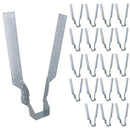 Long Leg Joist Hanger Or I-Beam Fastener Fixing Support Galv 75mm Wide