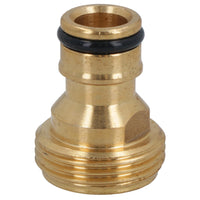 3/4in BSP Male Brass Tap Connector For Garden Hoses Taps Quick Release