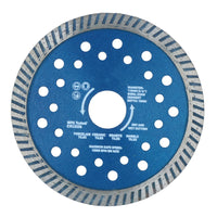 4-1/2in Dry and Wet Turbo Cutting Disc for Porcelain Ceramic Granite Marble