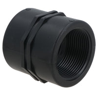 Polypropylene PP Female Threaded Pipe Fitting Sockets 1-1/4in – 1-1/4in BSP