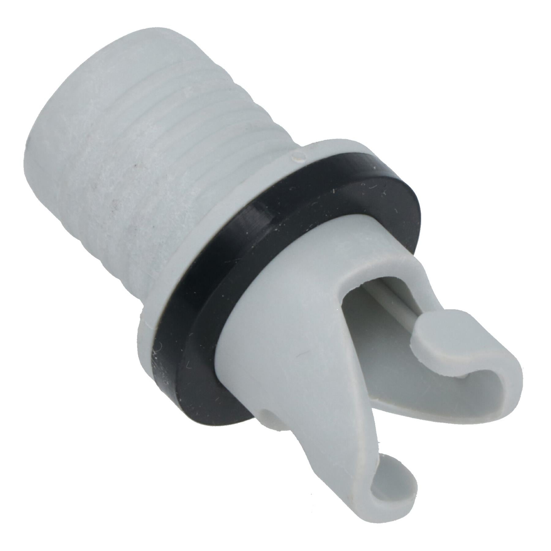 Inflatable Boat Rib Inflating Valve Adapter for Foot Air Pump Kayak