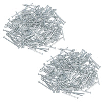 1.5mm x 30mm Round Headed Wire nails For Concrete Brick Wood Zinc Plated