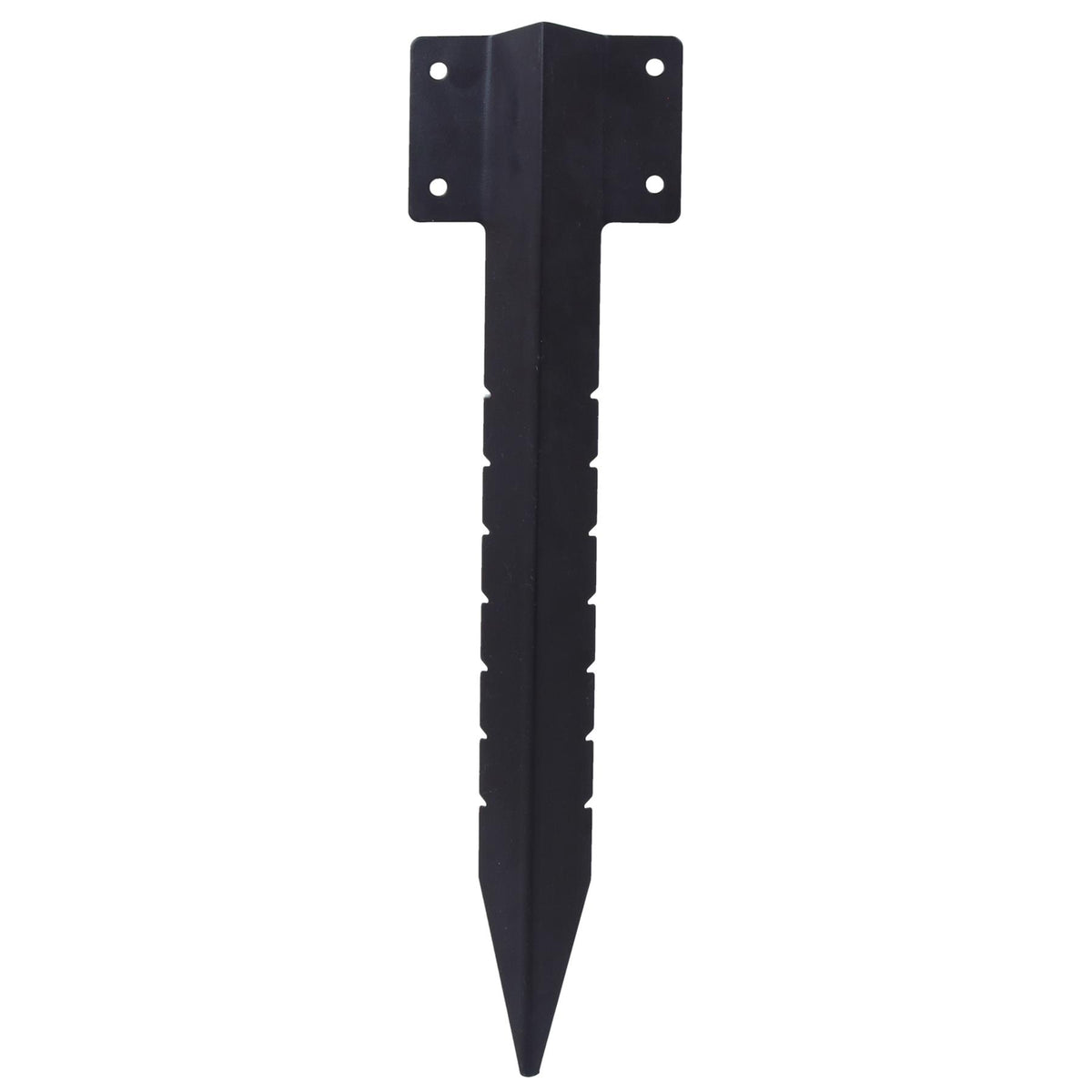Garden Single Sleeper Straight Support Spike Stake Powder Coated 440mm