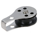 Type 2 Marine Pulley Block 26mm Diameter Nylon Wheel Stainless Steel